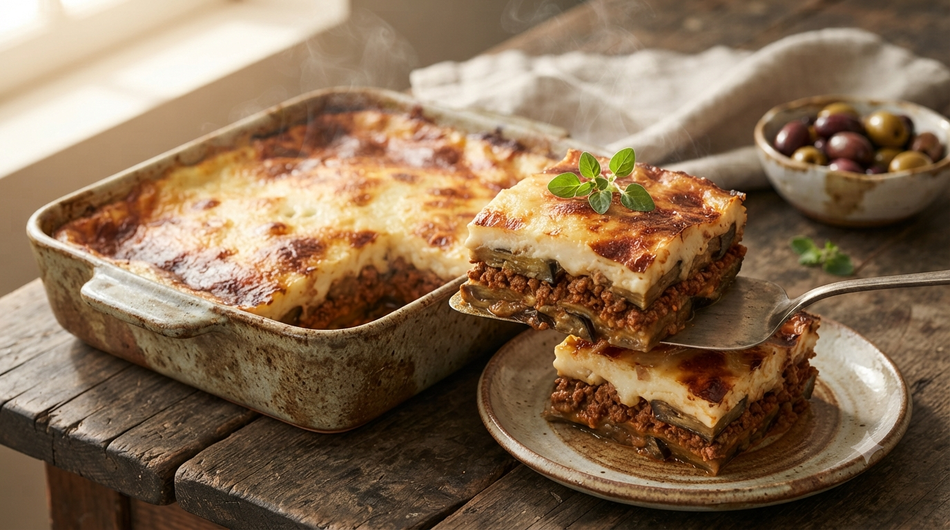Traditional Greek Moussaka