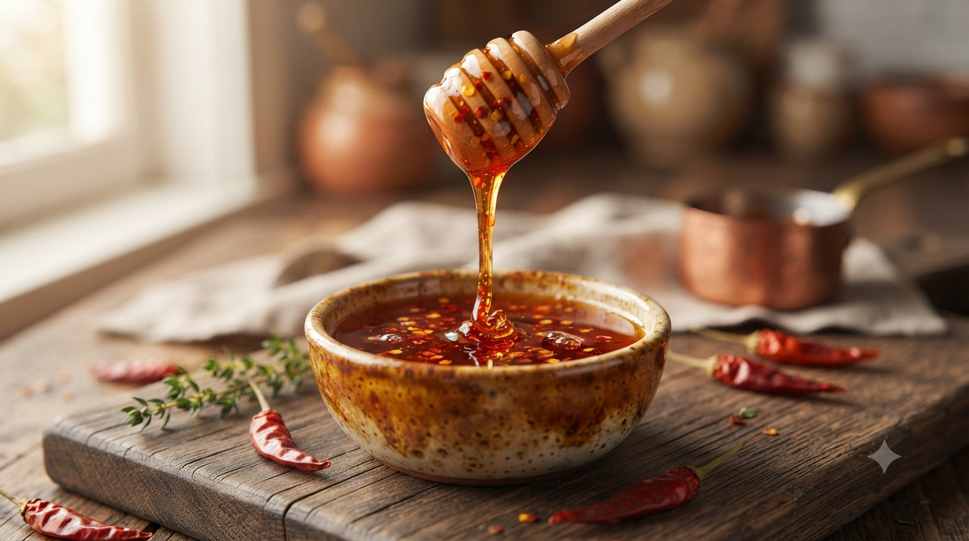 Homemade Hot Honey Sauce