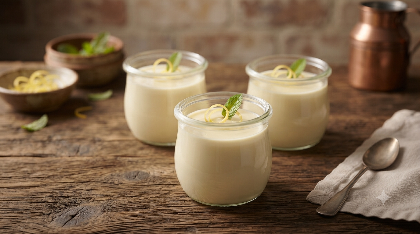 Three-Ingredient Lemon Posset