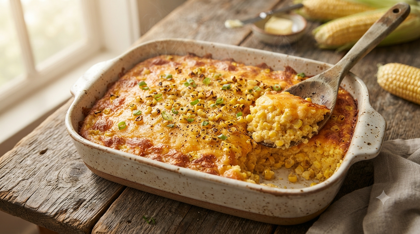 Sweet and Savory Corn Casserole