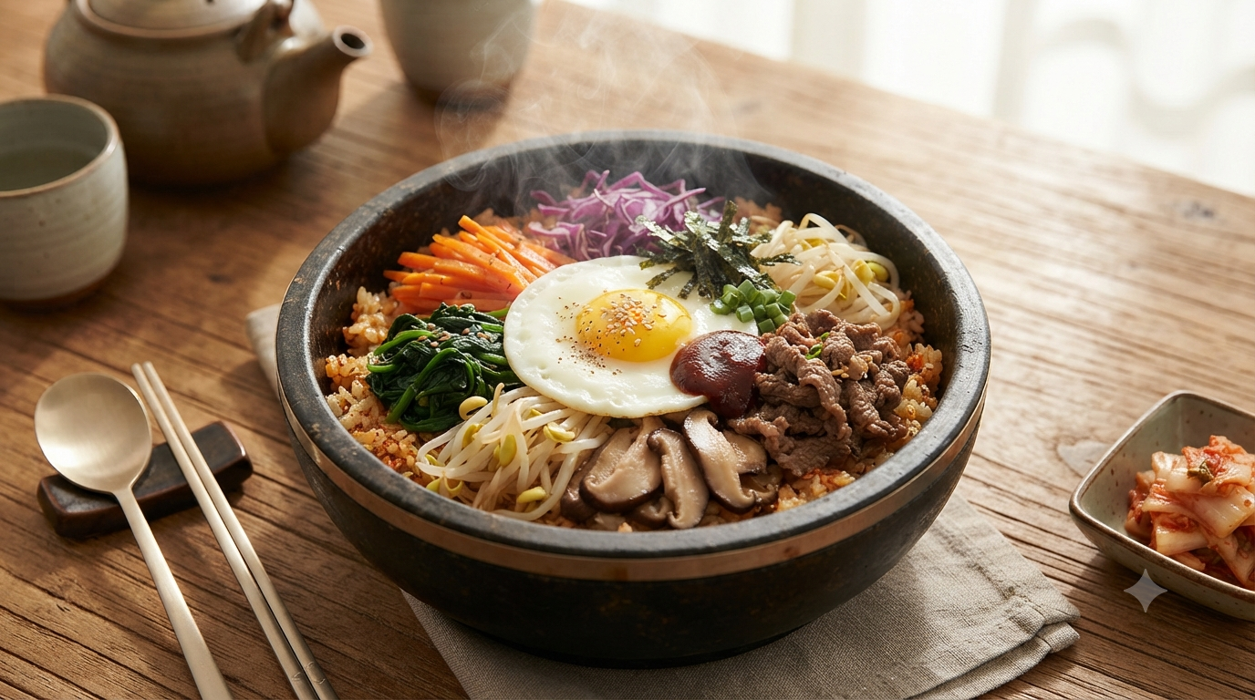 Korean Bibimbap Bowl
