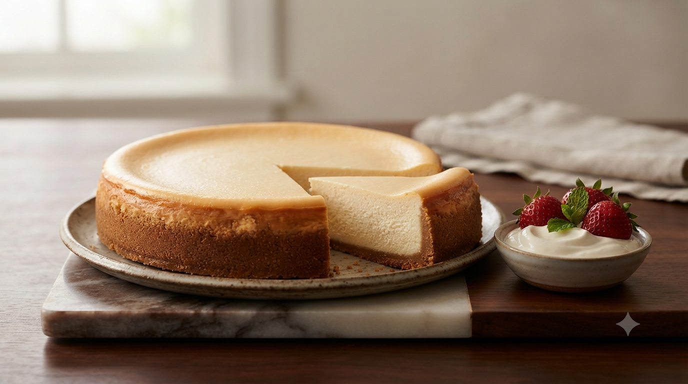 Classic New York Cheesecake