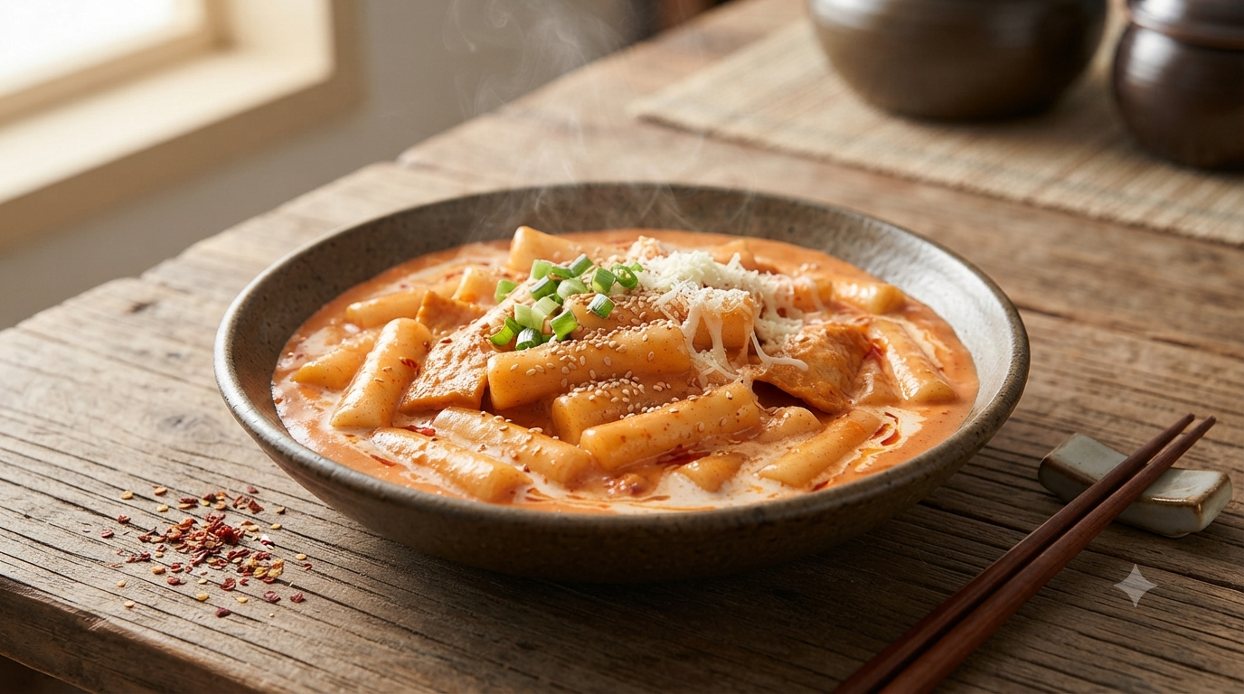 Korean Rose Tteokbokki