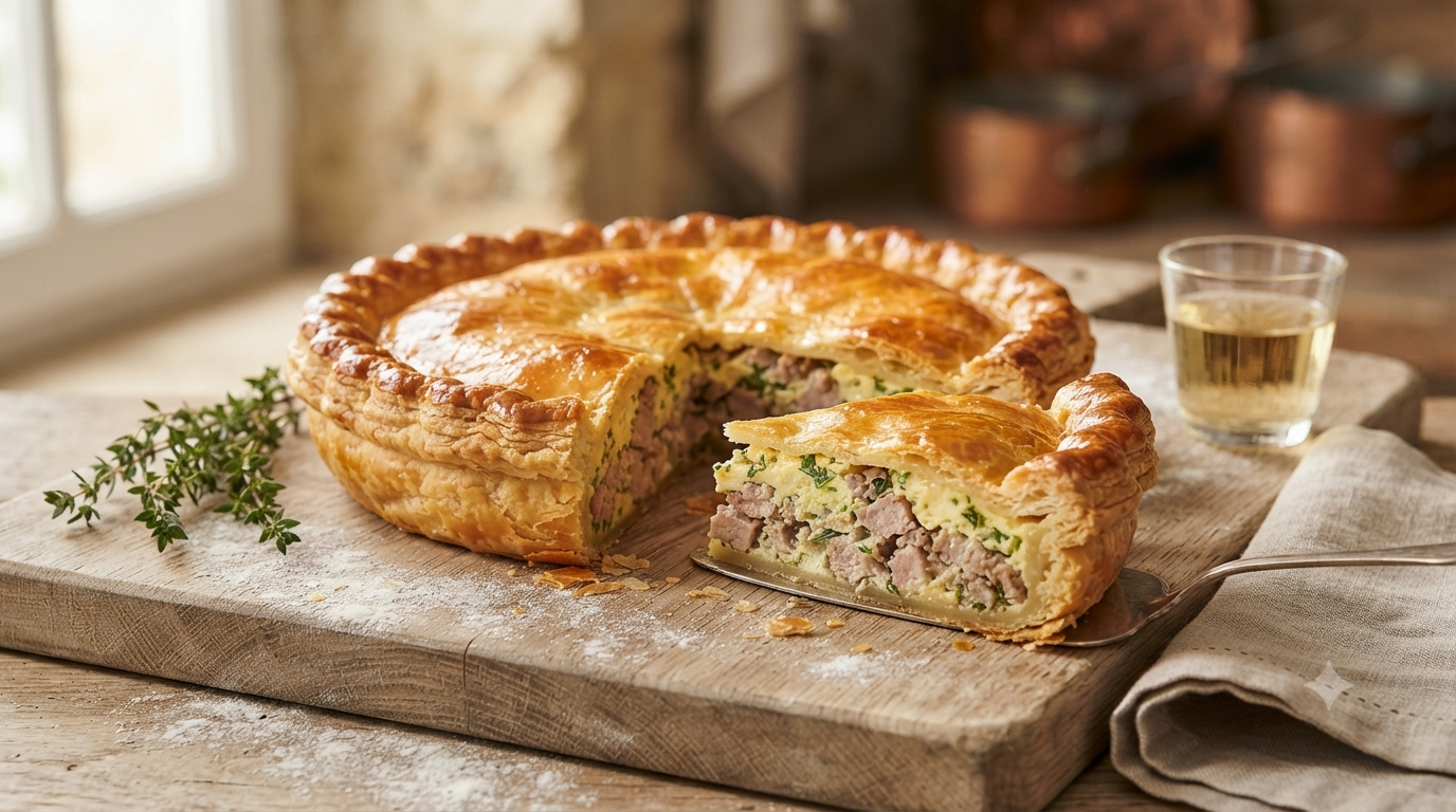 Tourte Lorraine (France)