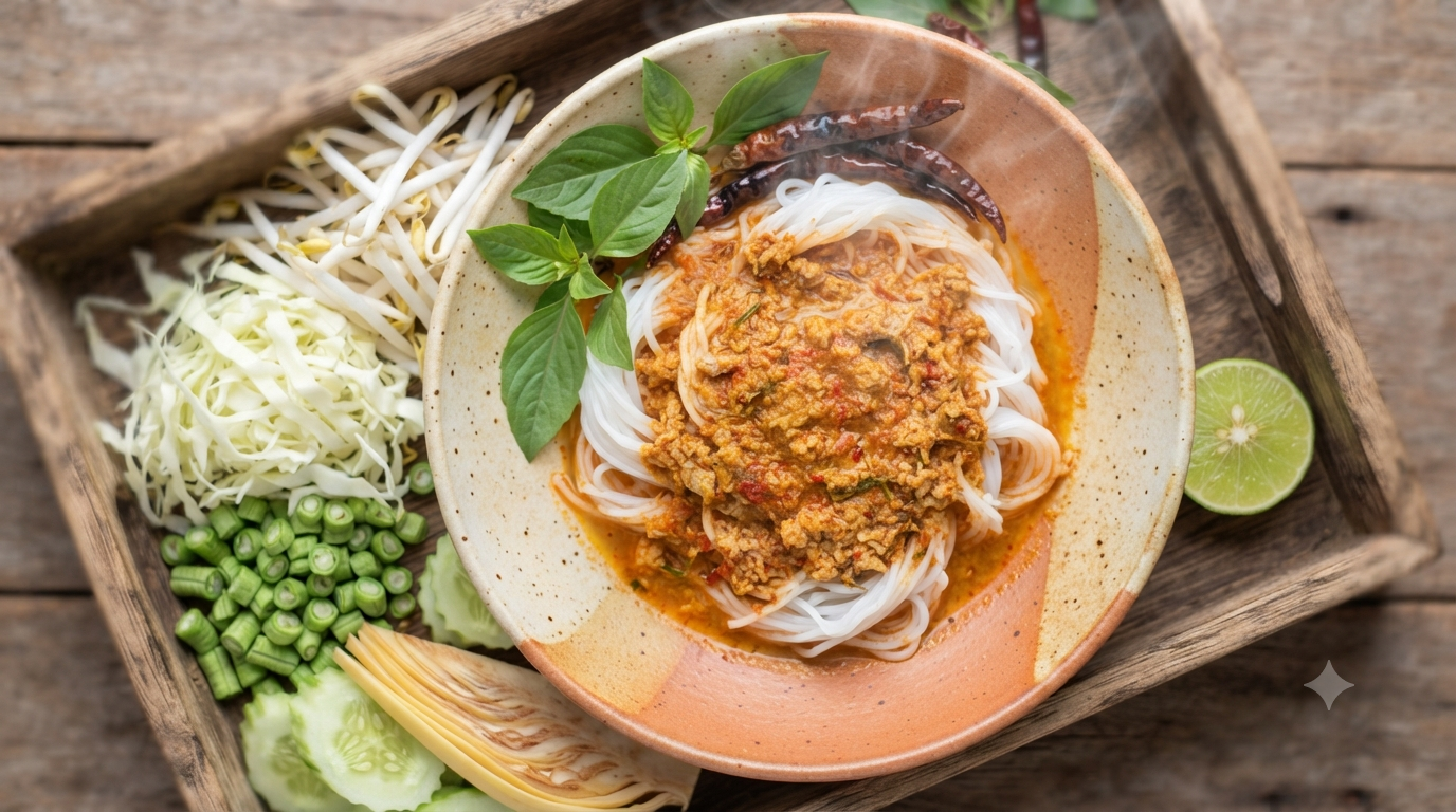 Khanom Jeen Nam Ya (Thailand)