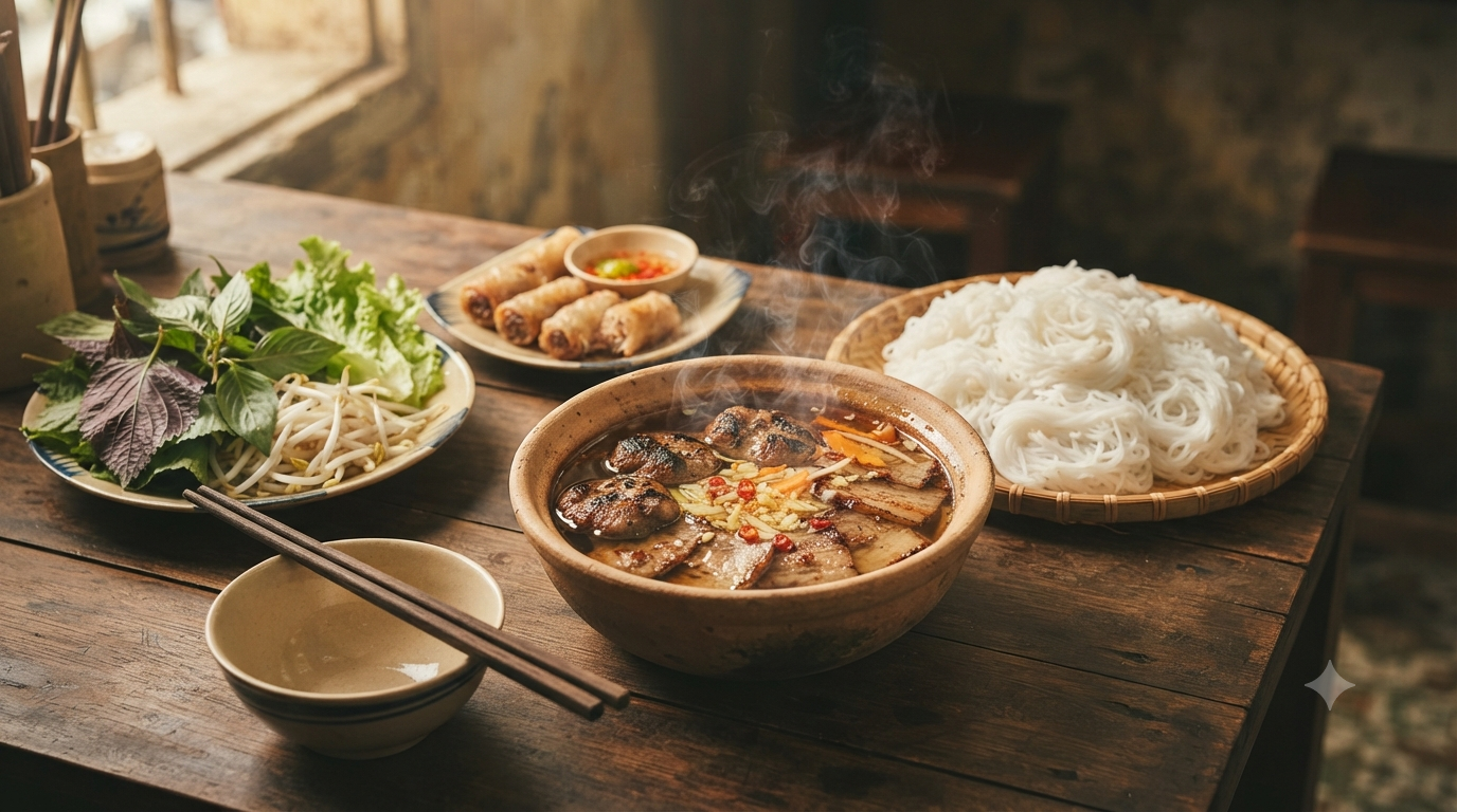 Bún Chả Hà Nội (Vietnam)
