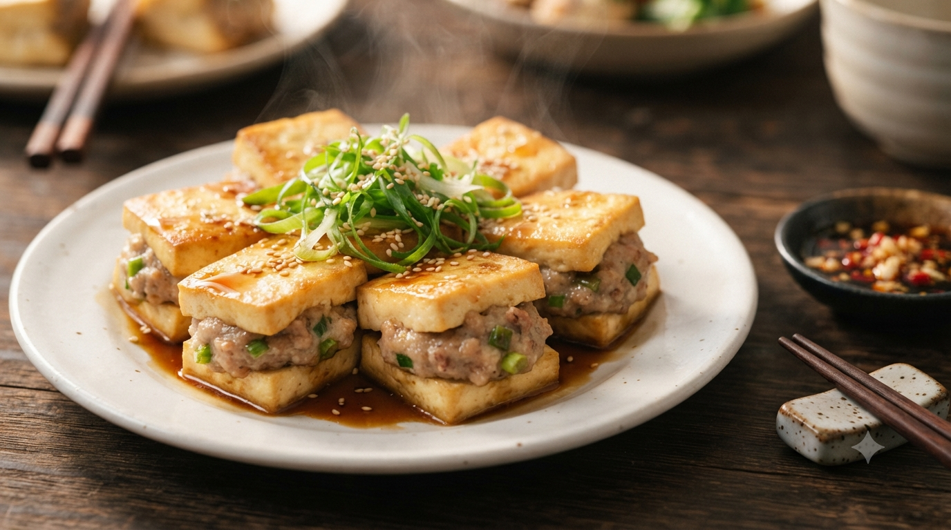 Hakka Stuffed Tofu
